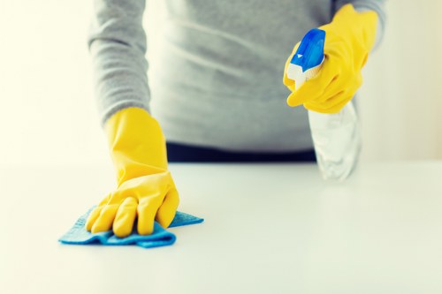 Final move-out cleaning checklist for a property in Ruislip