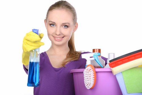 Kitchen and bathroom regular cleaning visit in Ruislip