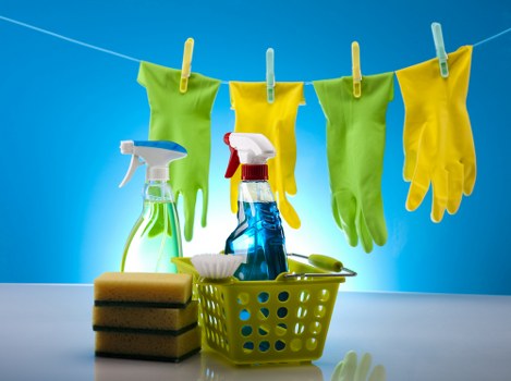 Local cleaners preparing a Ruislip property for handover