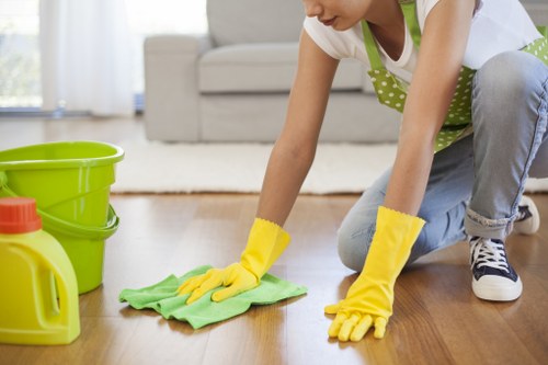 Furniture and household items being removed during a local clearance